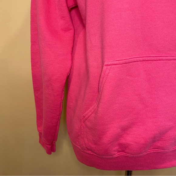 Anti Social Social Club Flamingo Hot Pink Cotton Hoodie Sweatshirt Size S - Picture 6 of 10